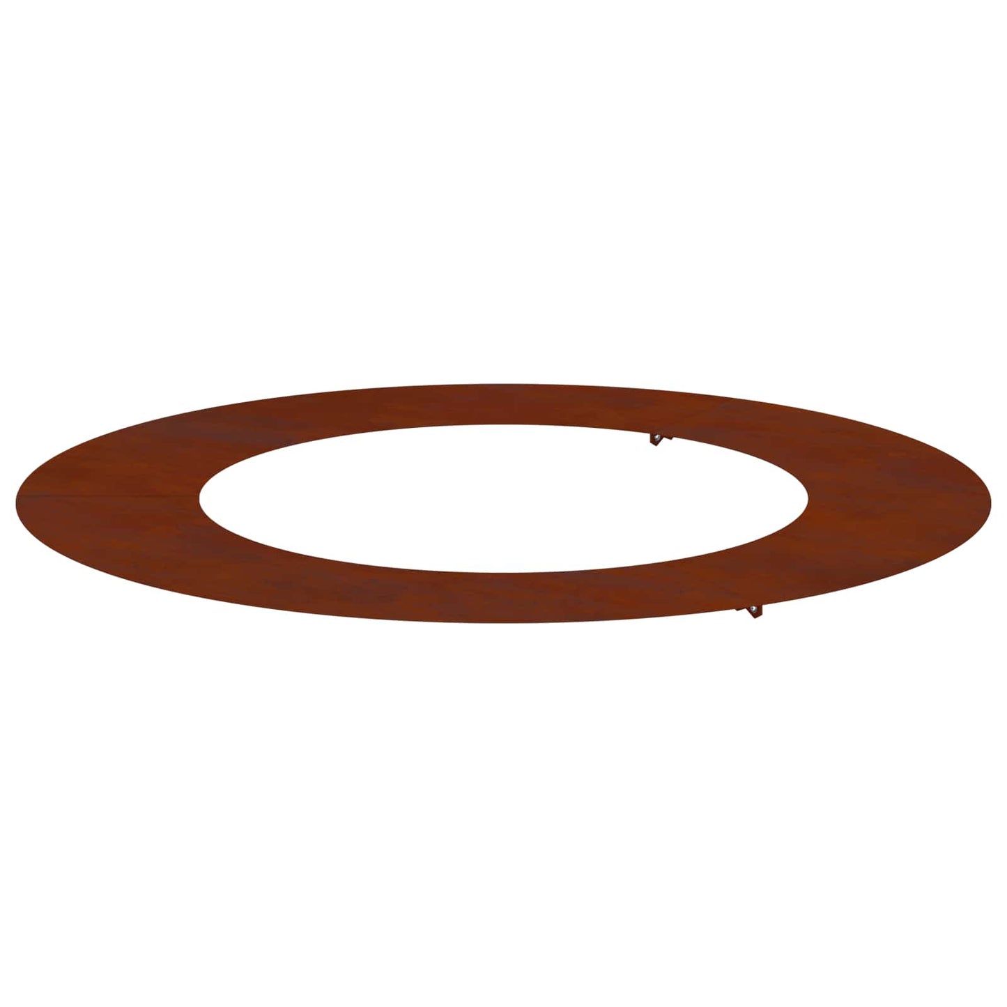 geeignet für flachen Baumring Braun Ø50 / 80 cm Wetterfeststahl