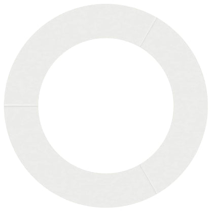 geeignet für flachen Baumring Weiß Ø60 / 90 cm Stahl