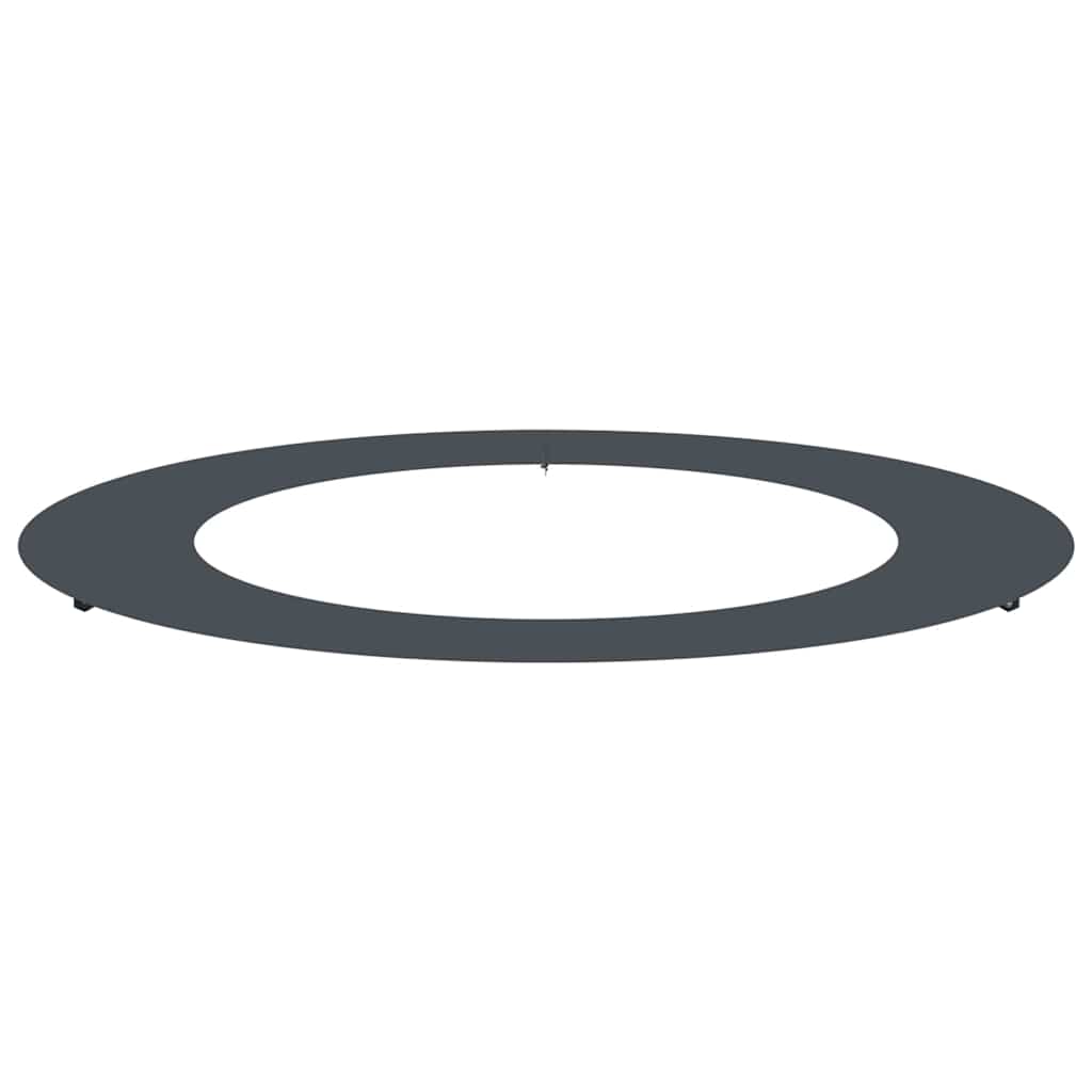 vidaXL geeignet für flachen Baumring Anthrazit Ø60 / 90 cm Stahl