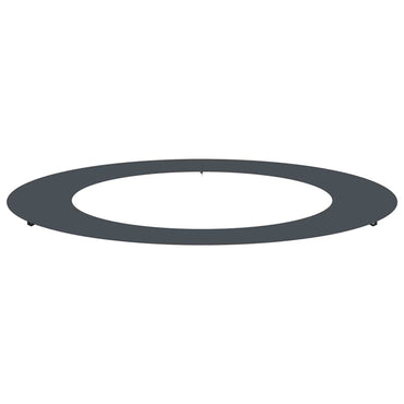 vidaXL geeignet für flachen Baumring Anthrazit Ø60 / 90 cm Stahl
