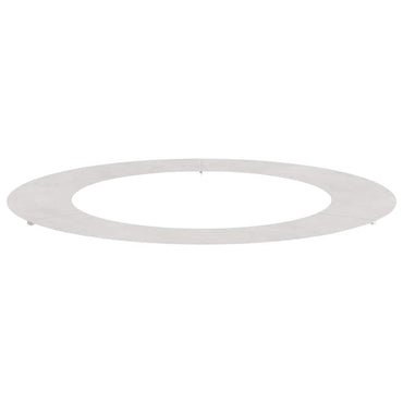 vidaXL geeignet für flachen Baumring Silber Ø60 / 90 cm Edelstahl