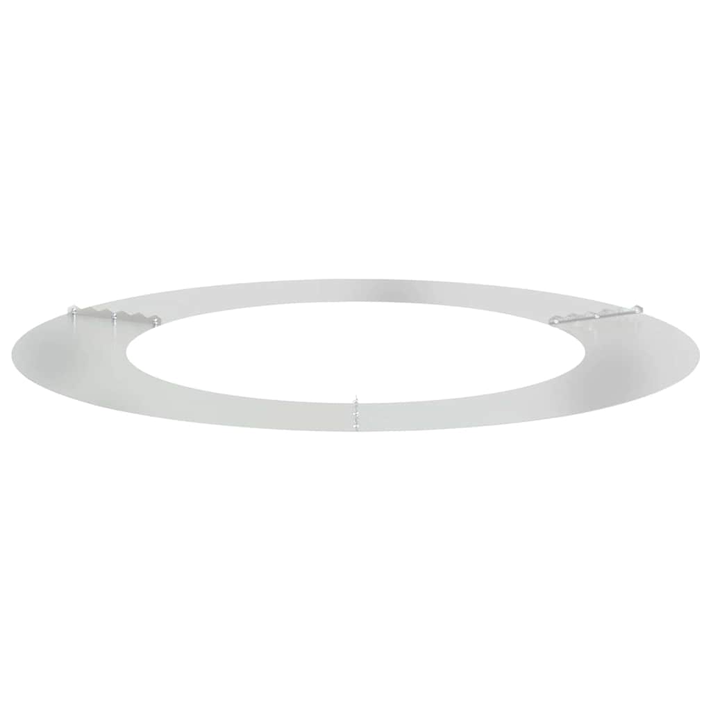 vidaXL geeignet für flache Baumringe 5 pcs Silber Ø60 / 90 cm