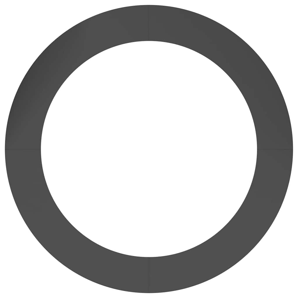 geeignet für flachen Baumring Schwarz Ø90 / 120 cm Stahl