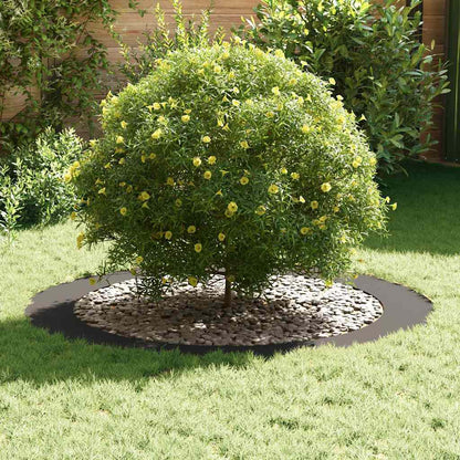 geeignet für flache Baumringe 5 pcs Schwarz Ø90 / 120 cm Stahl