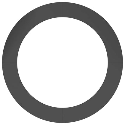 geeignet für flache Baumringe 5 pcs Schwarz Ø90 / 120 cm Stahl