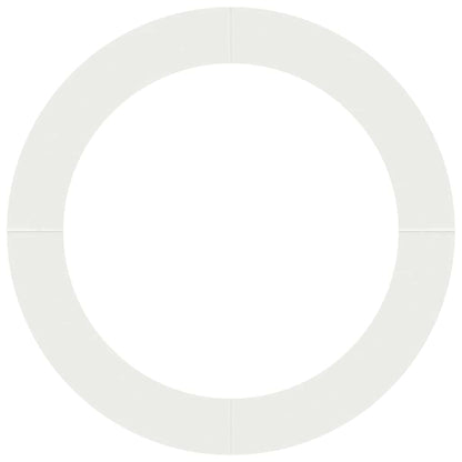 geeignet für flache Baumringe 5 pcs Weiß Ø90 / 120 cm Stahl