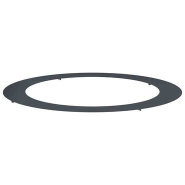 vidaXL geeignet für flachen Baumring Anthrazit Ø90 / 120 cm Stahl