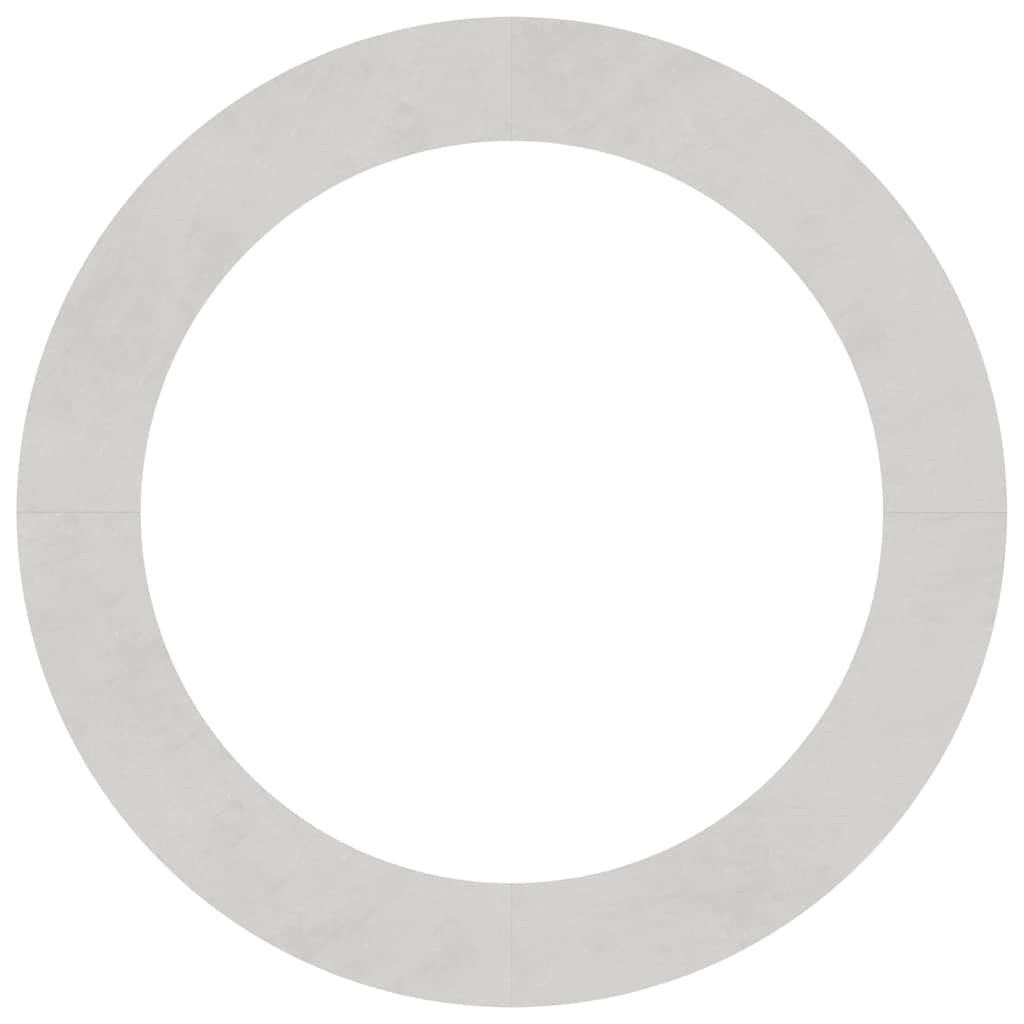 geeignet für flachen Baumring Silber Ø90 / 120 cm Edelstahl