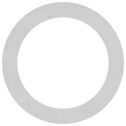 geeignet für flachen Baumring Silber Ø90 / 120 cm Edelstahl