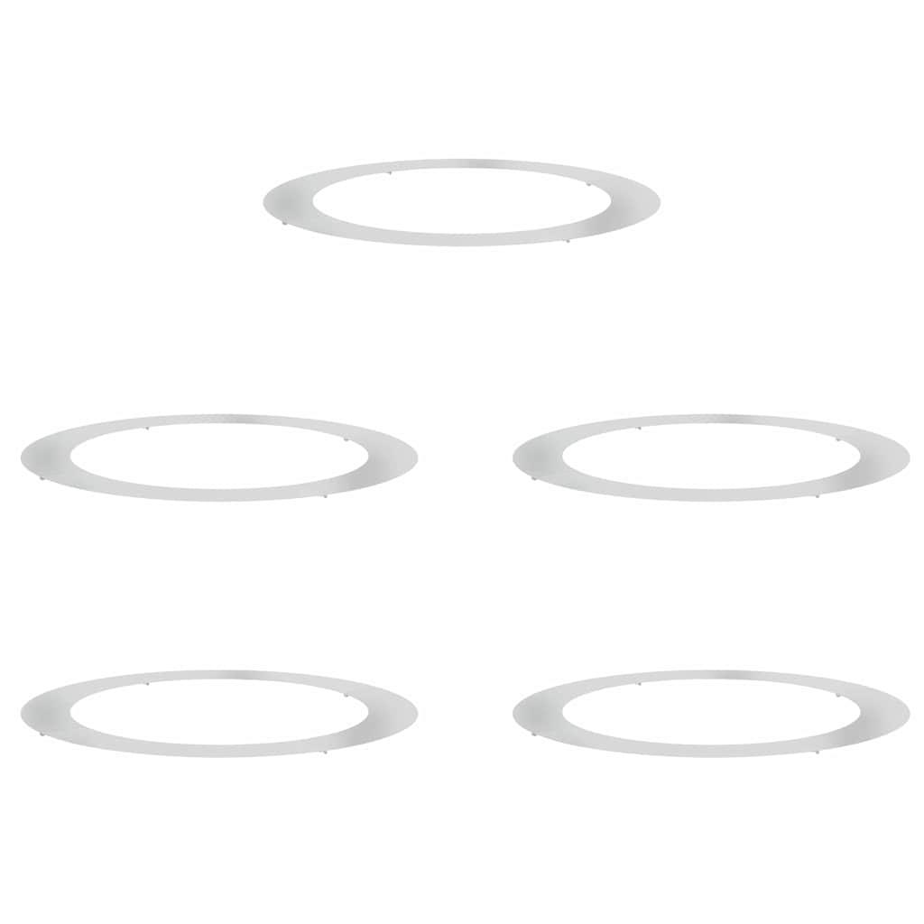 geeignet für flache Baumringe 5 pcs Silber Ø90 / 120 cm