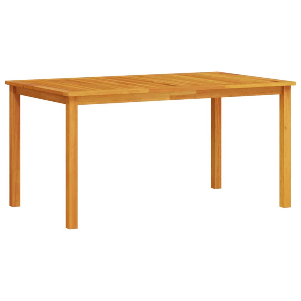 vidaXL Salon de jardin à dîner 7 pcs Bois d'acacia massif Marron