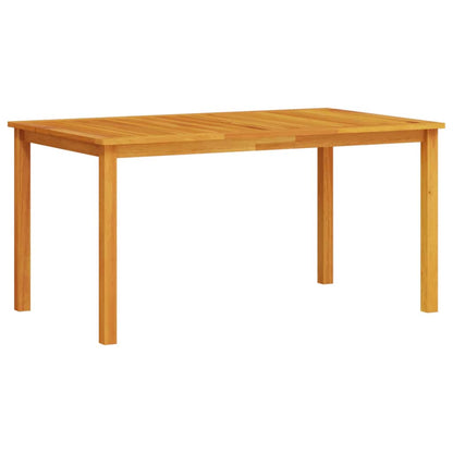 vidaXL Salon de jardin à dîner 7 pcs Bois d'acacia massif Marron