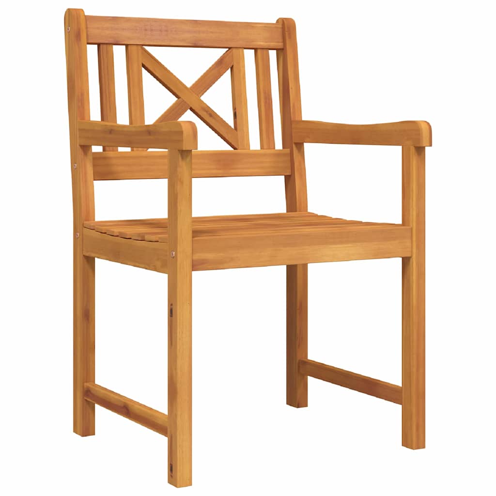 vidaXL Garten Essgruppe 3 pcs Braun Akazie Massivholz