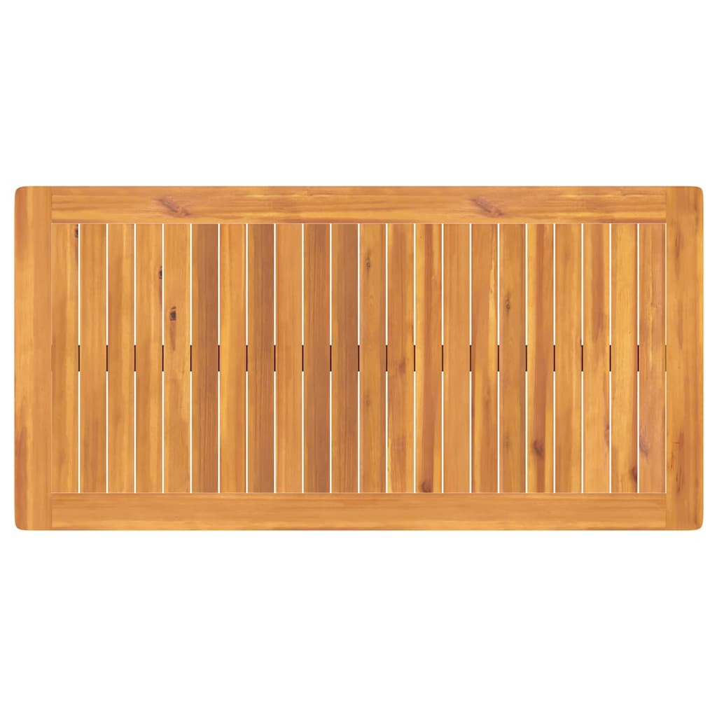 vidaXL Garten Essgruppe 3 pcs Braun Akazie Massivholz