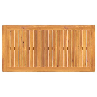 vidaXL Garten Essgruppe 3 pcs Braun Akazie Massivholz