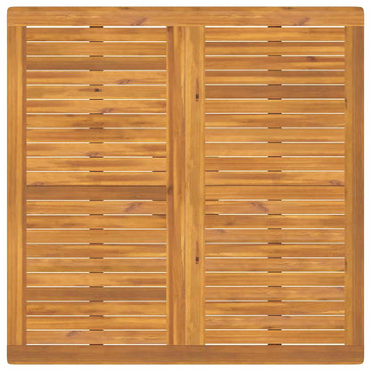 vidaXL Garten Essgruppe 5 pcs Braun Massivholz Akazie