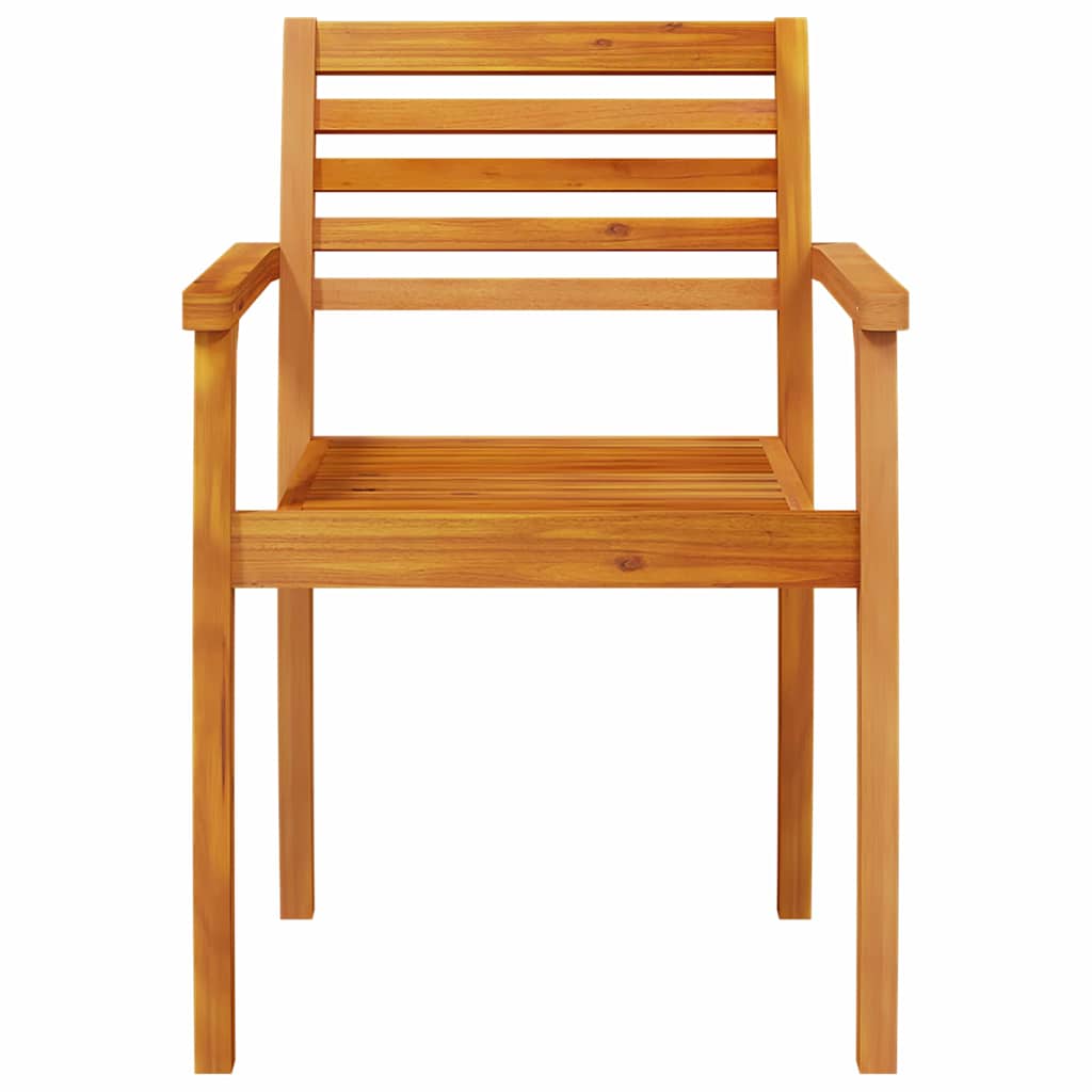 vidaXL Garten Essgruppe 3 pcs Braun Massivholz Akazie