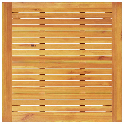 Garten Essgruppe 3 pcs Braun Massivholz Akazie