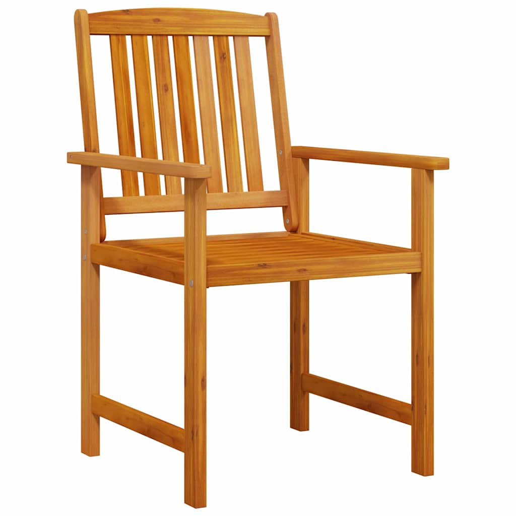 vidaXL Salon de jardin à manger 7 pcs Bois d'acacia massif marron