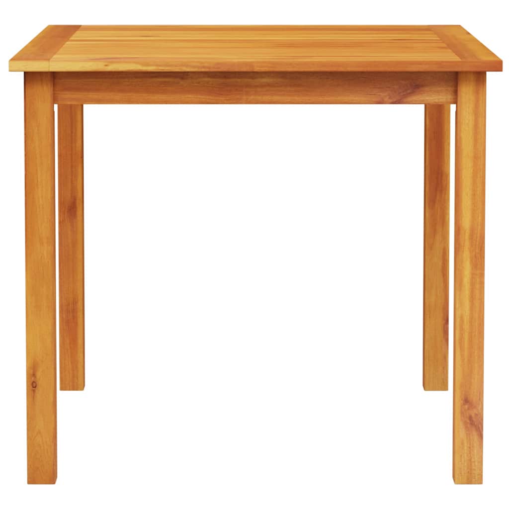 vidaXL Ensemble de salle à manger de jardin 3 pcs Bois d'acacia massif Marron