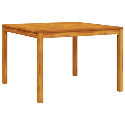 vidaXL Salon de jardin à manger 5 pcs Marron Bois d'acacia massif