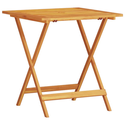 vidaXL Klapp Bistro Set 3 pcs Braun Akazie Massivholz
