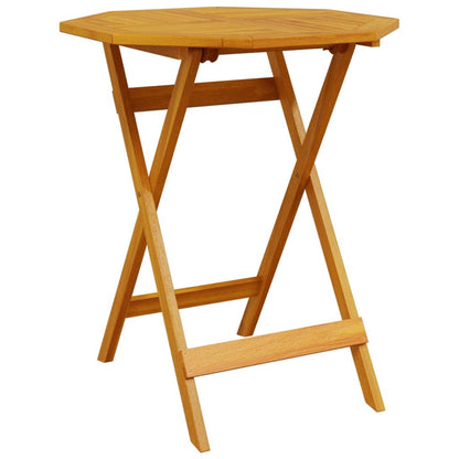 vidaXL Klapp Bistro Set 3 pcs Braun Akazie Massivholz