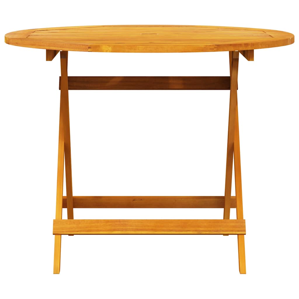 vidaXL Garten Essgruppe 5 pcs Braun Akazie Massivholz