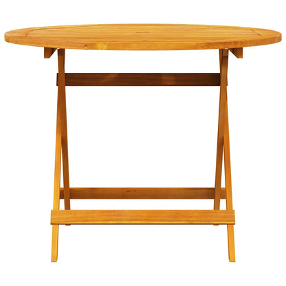 vidaXL Garten Essgruppe 5 pcs Braun Akazie Massivholz