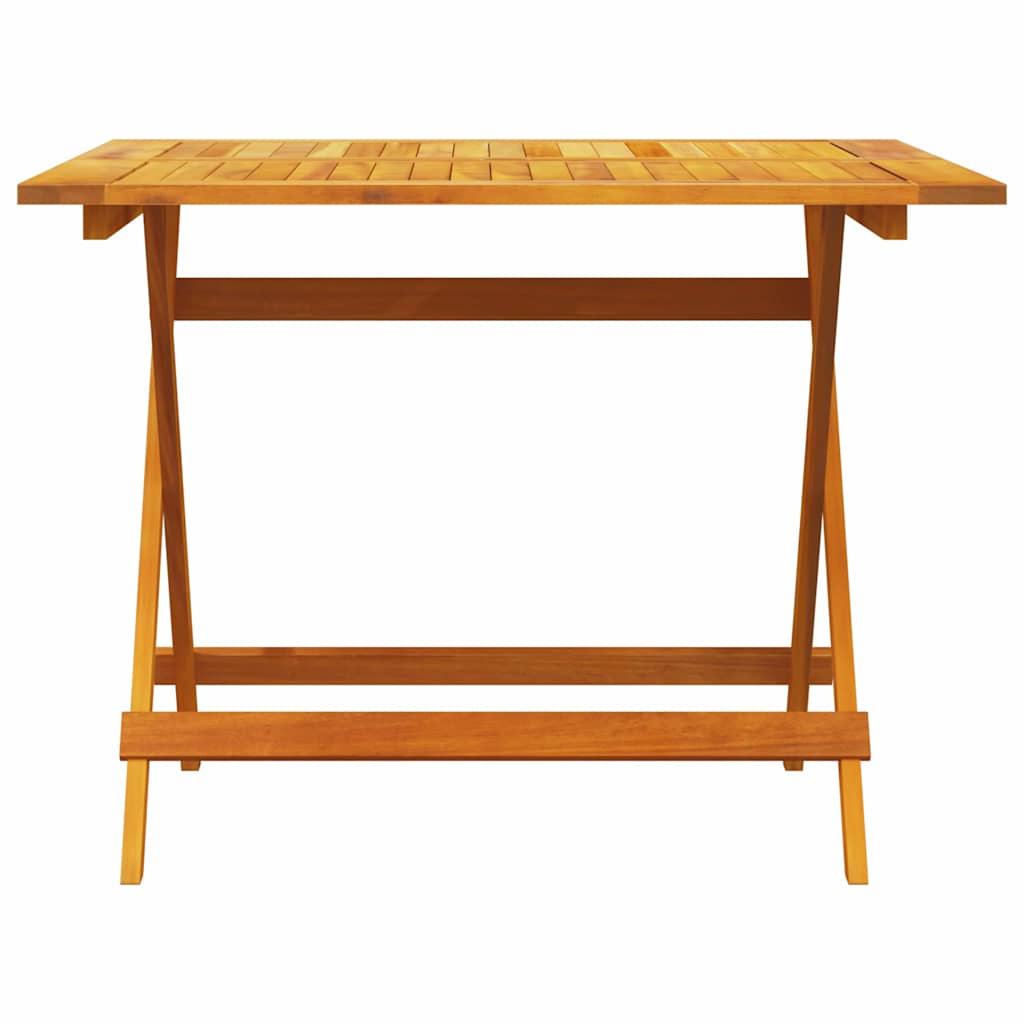 vidaXL Garten Essgruppe 5 pcs Braun Akazie Massivholz