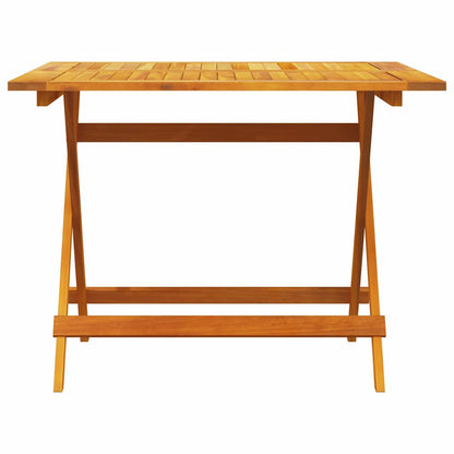 vidaXL Garten Essgruppe 5 pcs Braun Akazie Massivholz