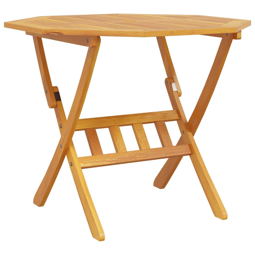 vidaXL Garten Essgruppe 5 pcs Braun Akazie Massivholz