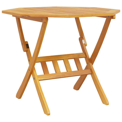 vidaXL Garten Essgruppe 5 pcs Braun Akazie Massivholz