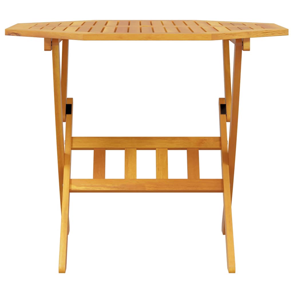 vidaXL Garten Essgruppe 5 pcs Braun Akazie Massivholz