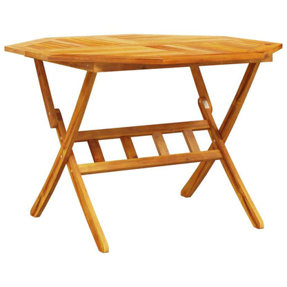 vidaXL Garten Essgruppe 5 pcs Braun Akazie Massivholz