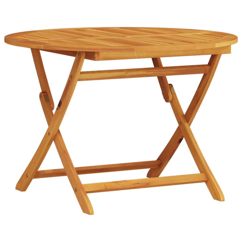 vidaXL Garten Essgruppe 5 pcs Braun Akazie Massivholz