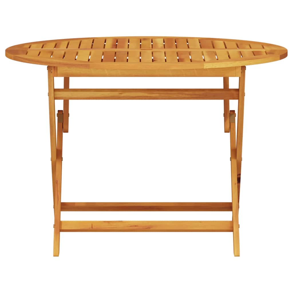 vidaXL Garten Essgruppe 5 pcs Braun Akazie Massivholz