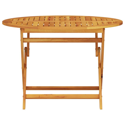 vidaXL Garten Essgruppe 5 pcs Braun Akazie Massivholz