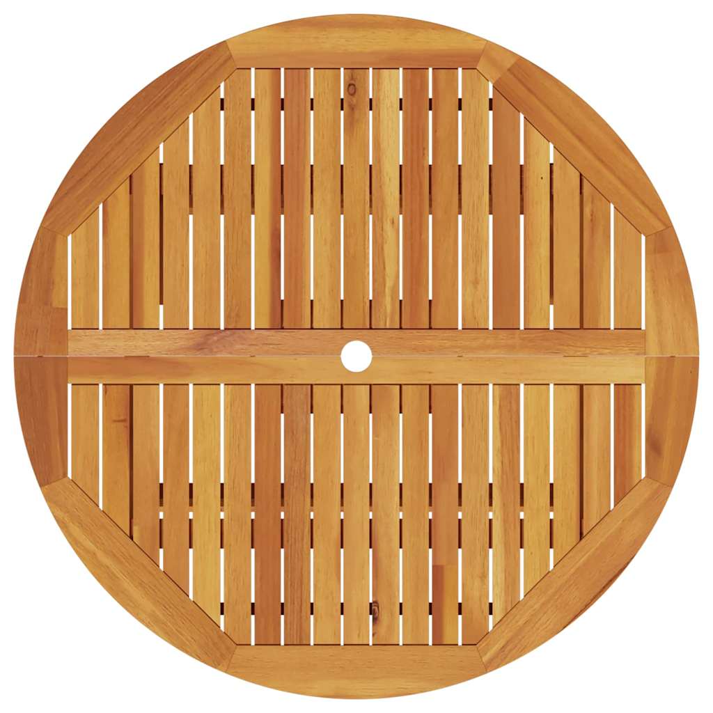 vidaXL Garten Essgruppe 5 pcs Braun Akazie Massivholz
