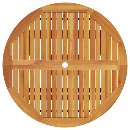 vidaXL Garten Essgruppe 5 pcs Braun Akazie Massivholz