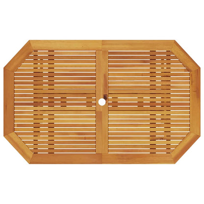 vidaXL Garten Essgruppe 7 pcs Braun Akazie Massivholz