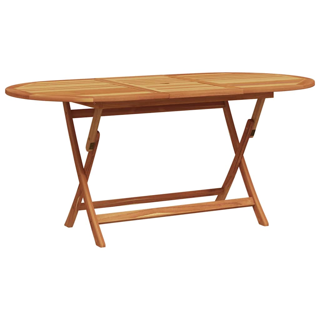 vidaXL Garten Essgruppe 5 pcs Cremeweiß Massivholz Akazie