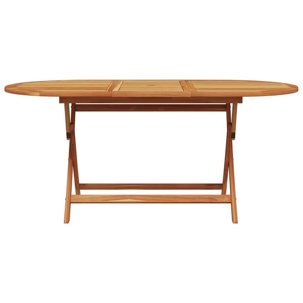 Garten Essgruppe 7 pcs Cremeweiß Massivholz Akazie