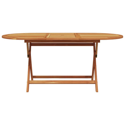 vidaXL Garten Essgruppe 5 pcs Blattmuster Massivholz Akazie