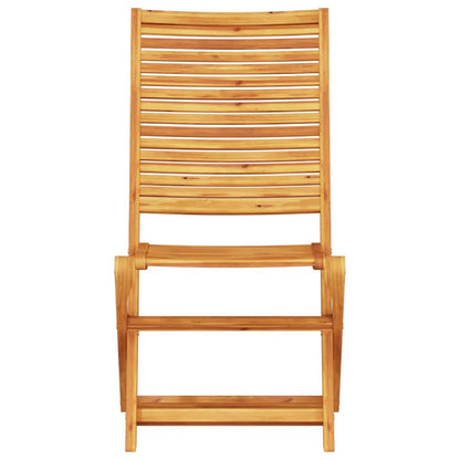 vidaXL Garten Essgruppe 5 pcs Braun Akazie Massivholz
