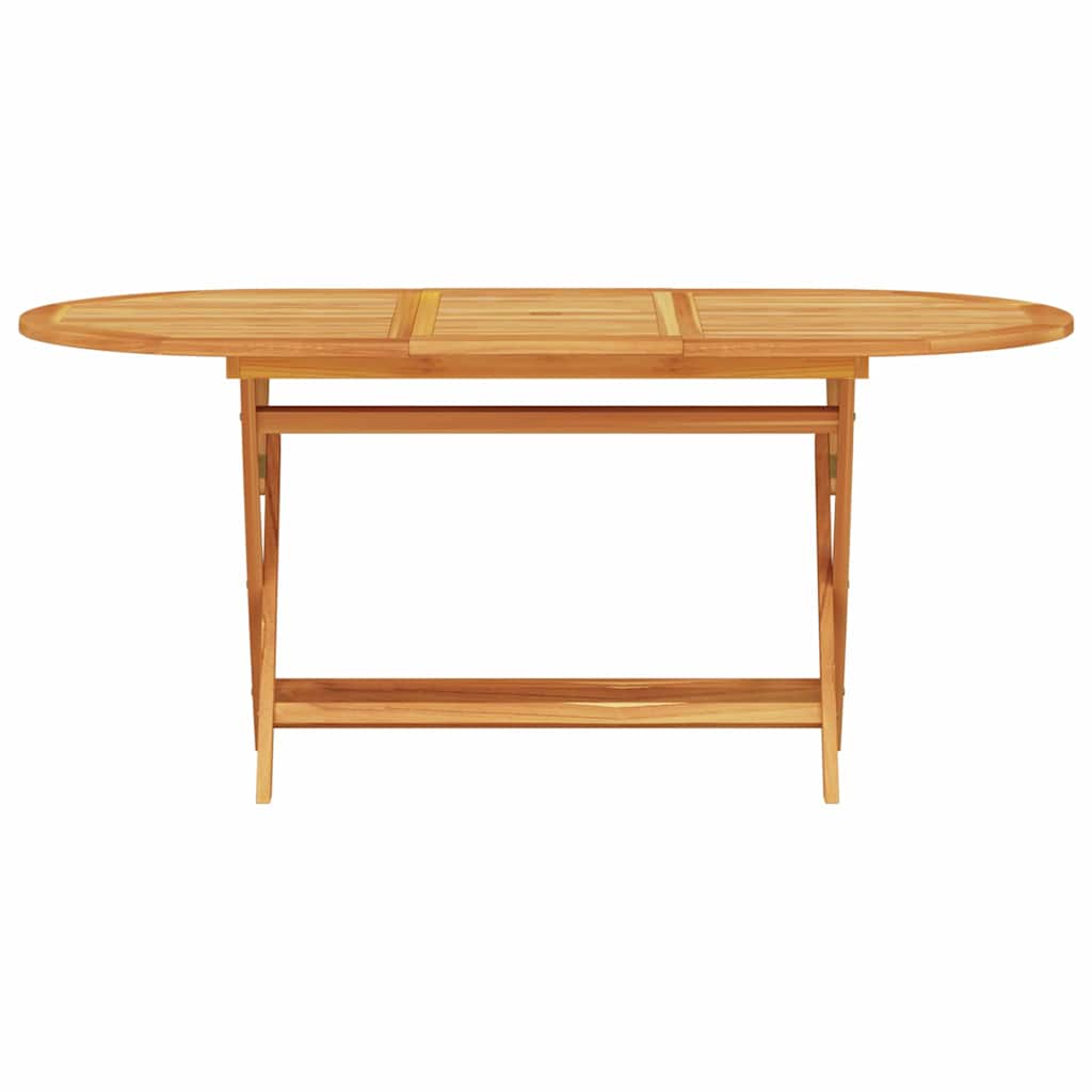 vidaXL Garten Essgruppe 9 pcs Braun Akazie Massivholz