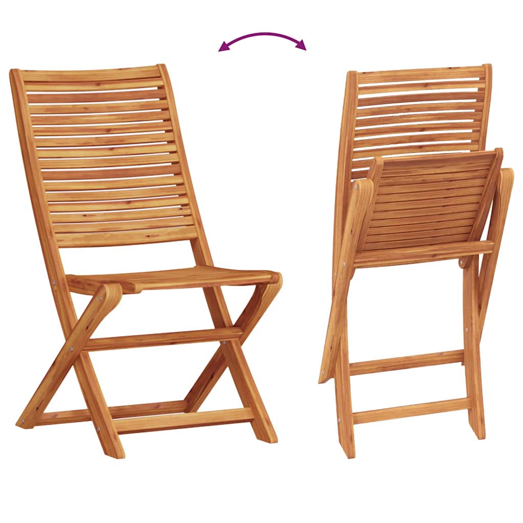 vidaXL Garten Essgruppe mit Kissen 5 pcs Braun Akazie Massivholz