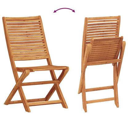 vidaXL Garten Essgruppe mit Kissen 5 pcs Braun Akazie Massivholz
