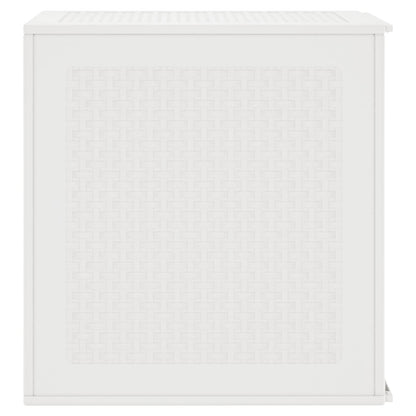 vidaXL Aufbewahrungsbox mit Speicher Weiß 55 x 53 x 57 cm Polypropylen
