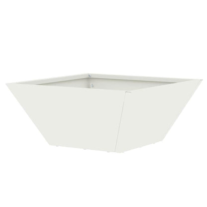 vidaXL Garten-Pflanzgefäß 5 pcs Weiß 35 x 35 x 15 cm